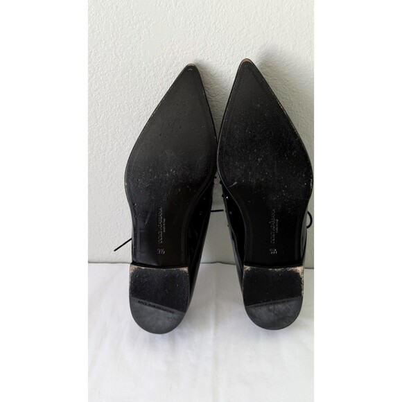 Dolce & Gabbana Black Crystal Oxford Shoes Authenticated Patent Leather Italy Sz main image 7
